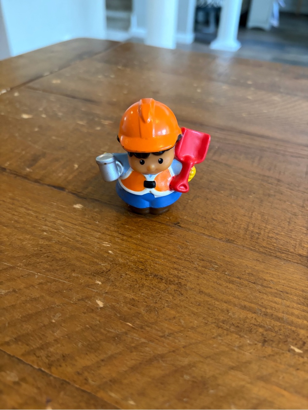 Fisher Price Little People construction worker as is